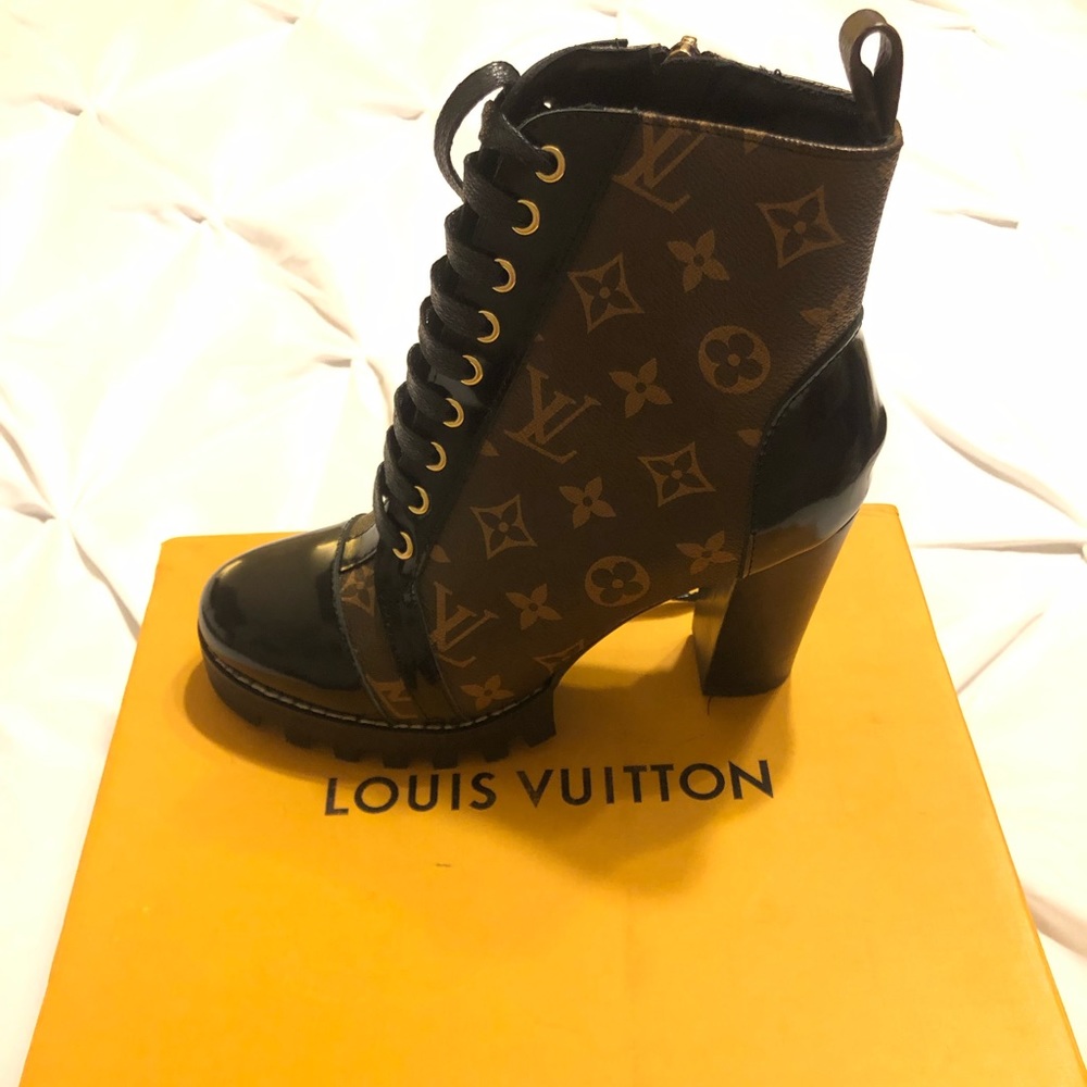 Brand new Louis Vuitton boots.